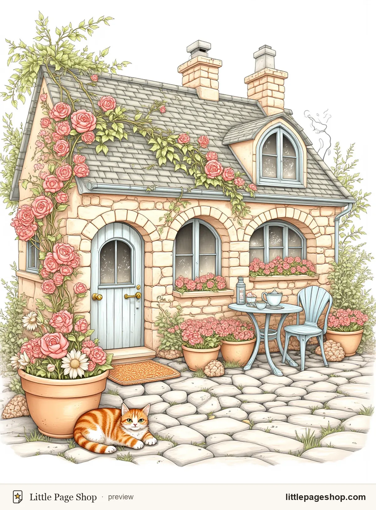 A Cottage to Call Home — color reference guide sample