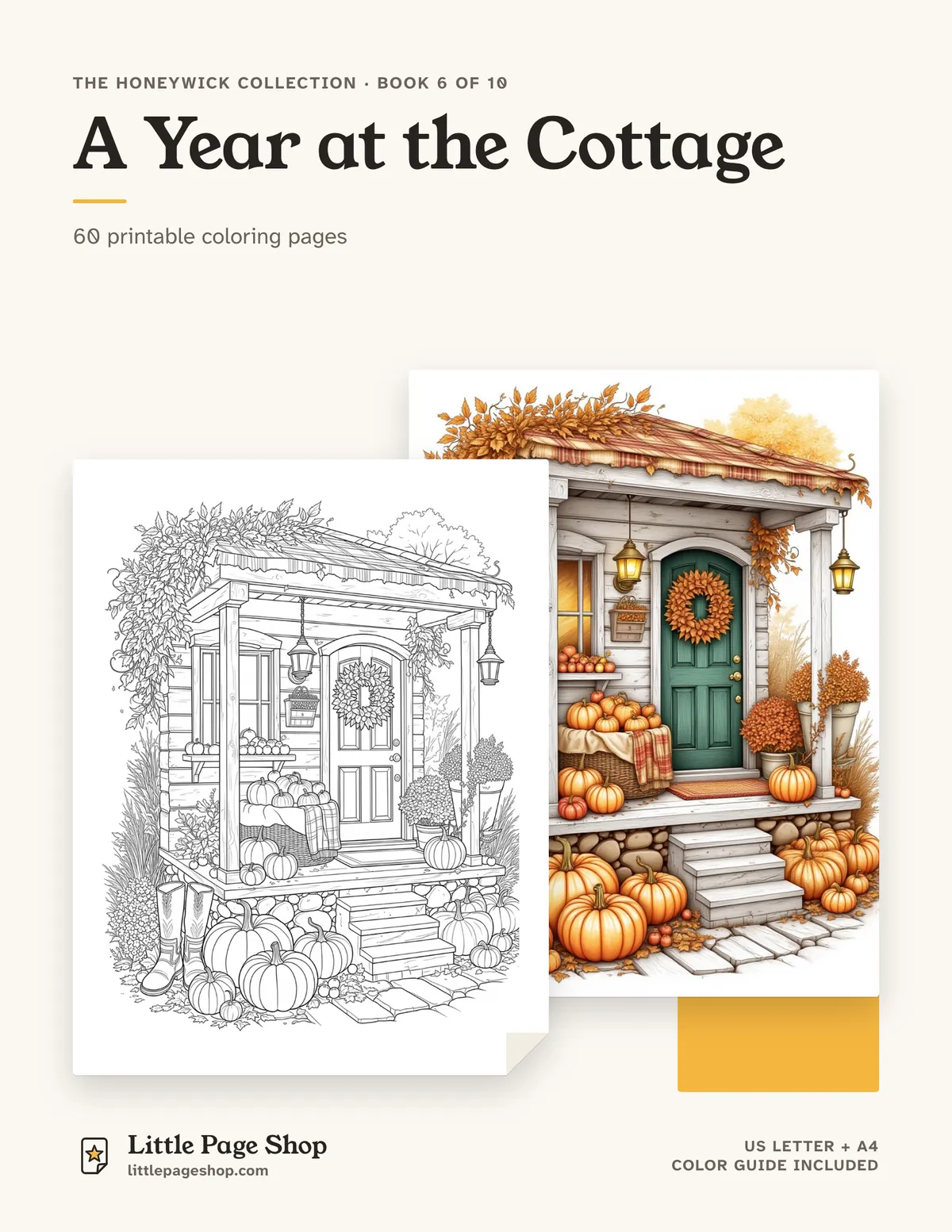 A Year at the Cottage — cover