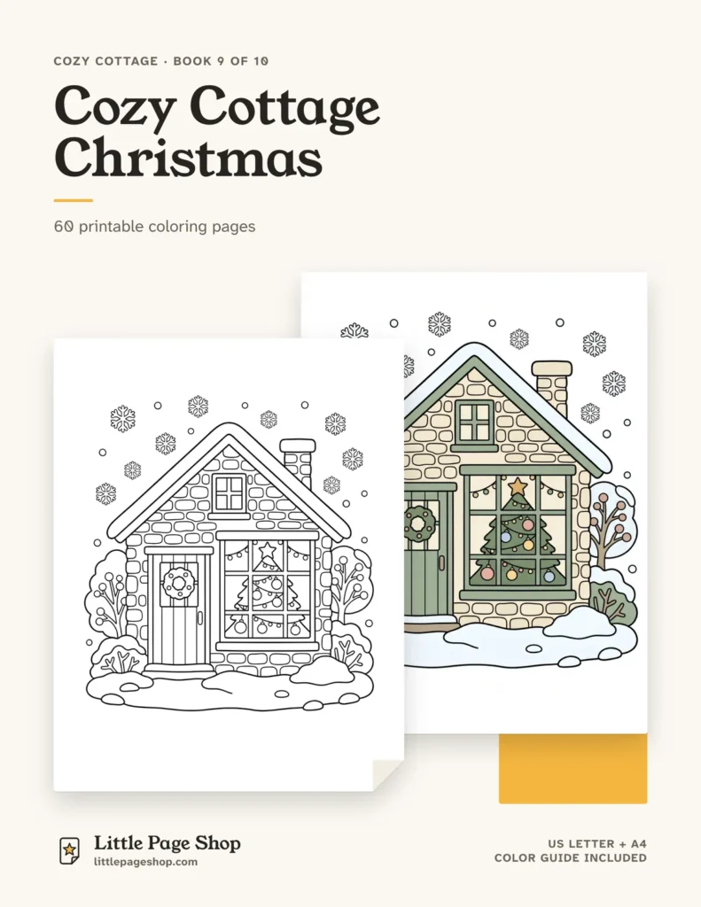 Cozy Cottage Christmas — cover