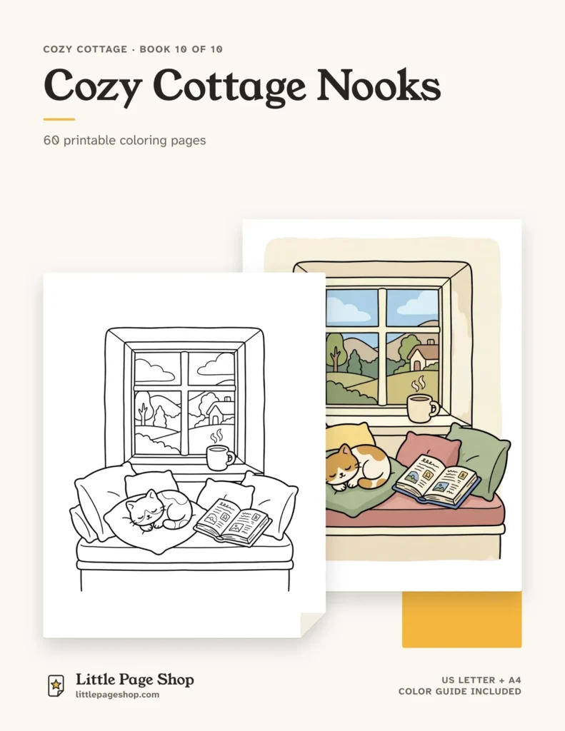 Cozy Cottage Nooks — cover