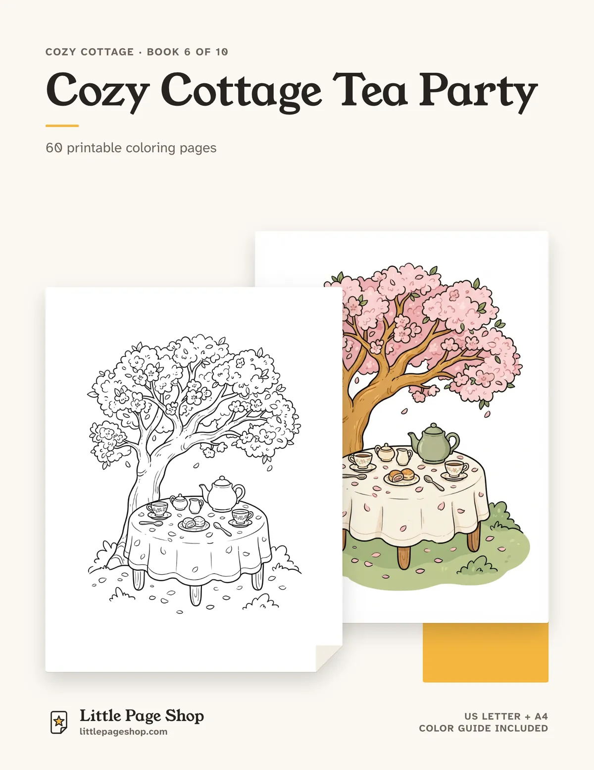 Cozy Cottage Tea Party — cover