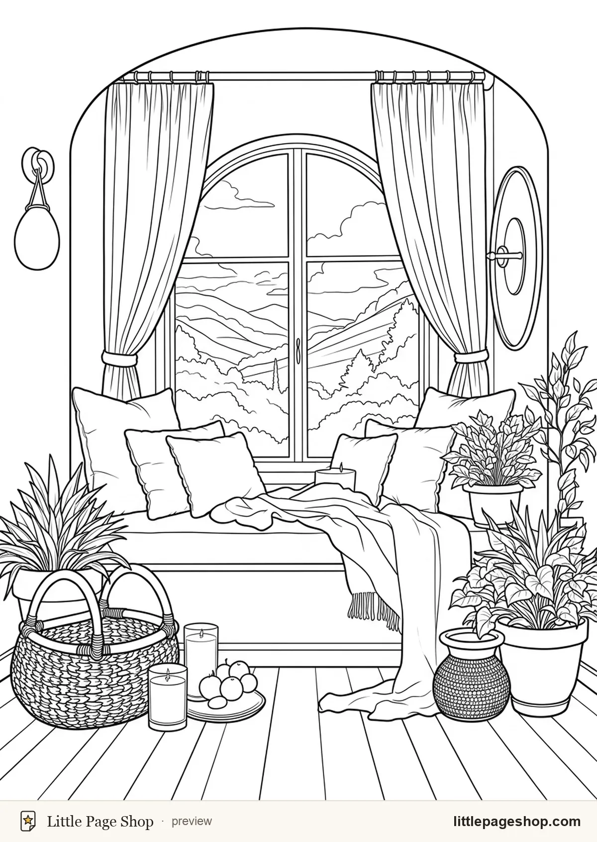 Hearth & Home — coloring page 25 preview