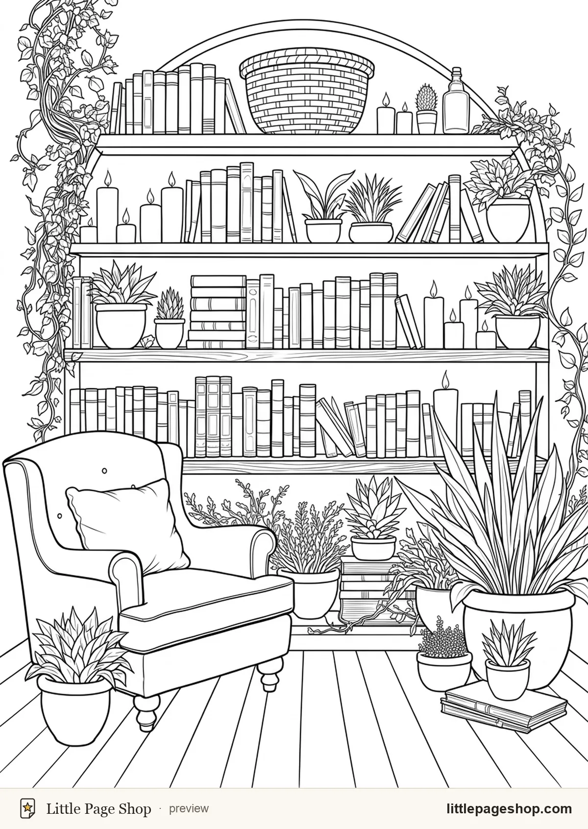 Hearth & Home — coloring page 43 preview