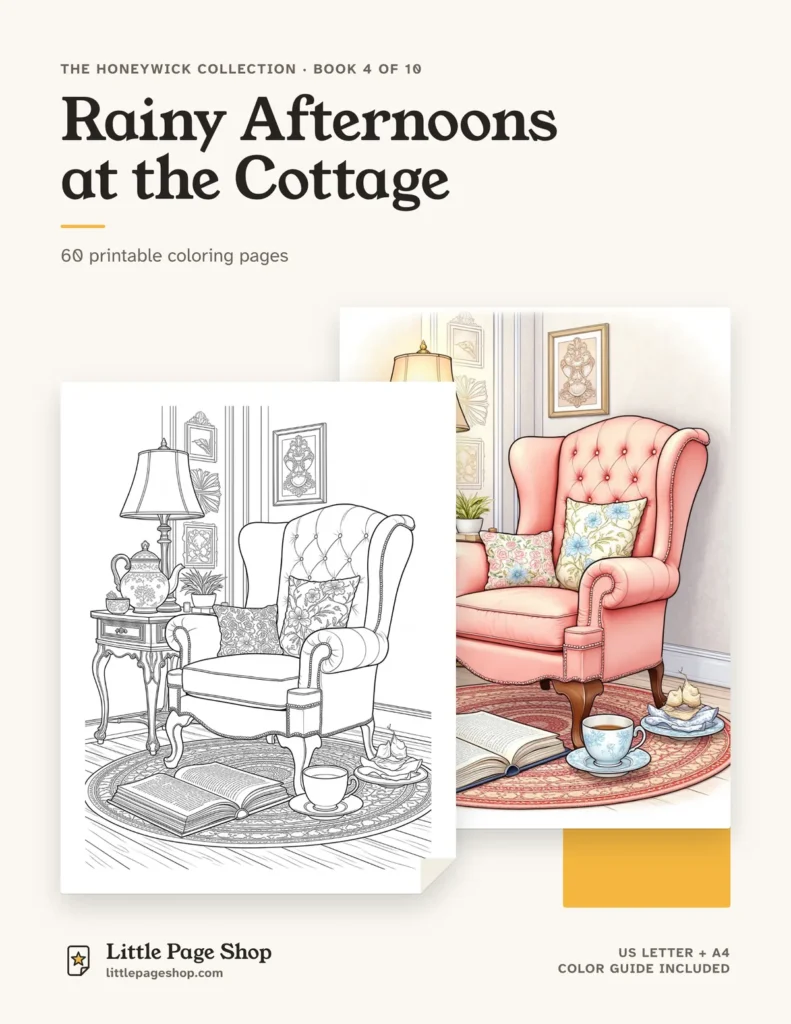 Rainy Afternoons at the Cottage — cover