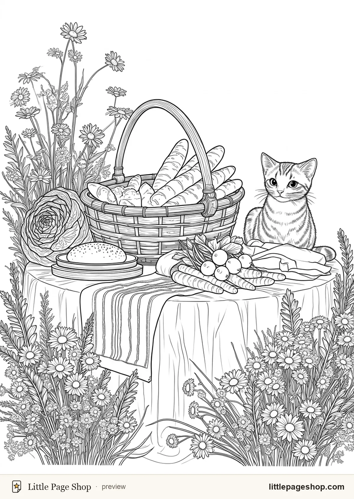 The Little Farmhouse Kitchen — coloring page 25 preview