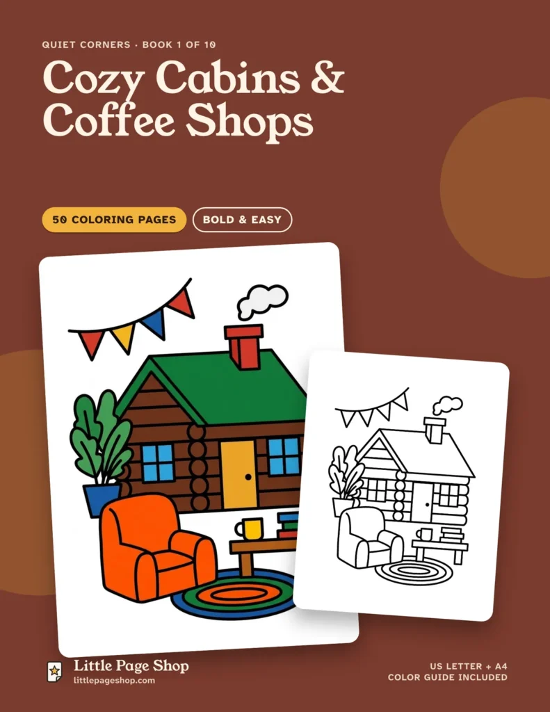 Cozy Cabins & Coffee Shops — cover
