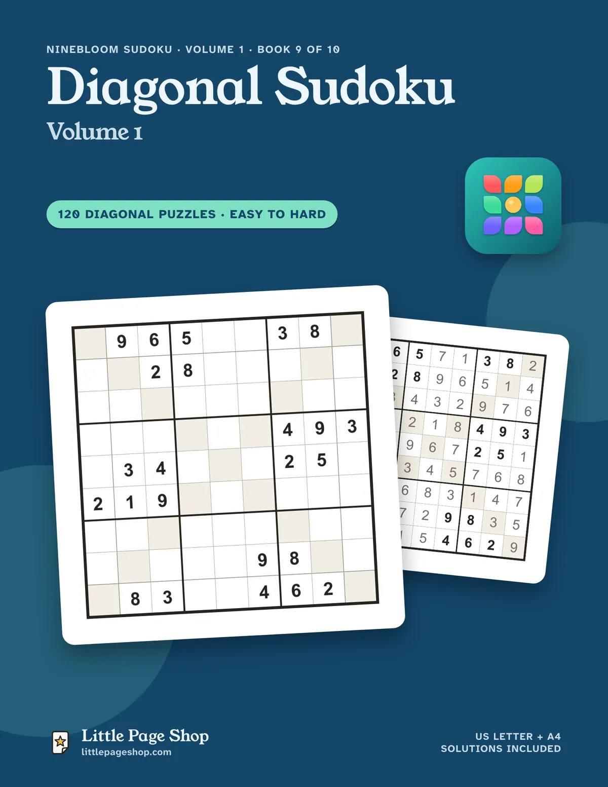 Diagonal Sudoku, Volume 1 — cover