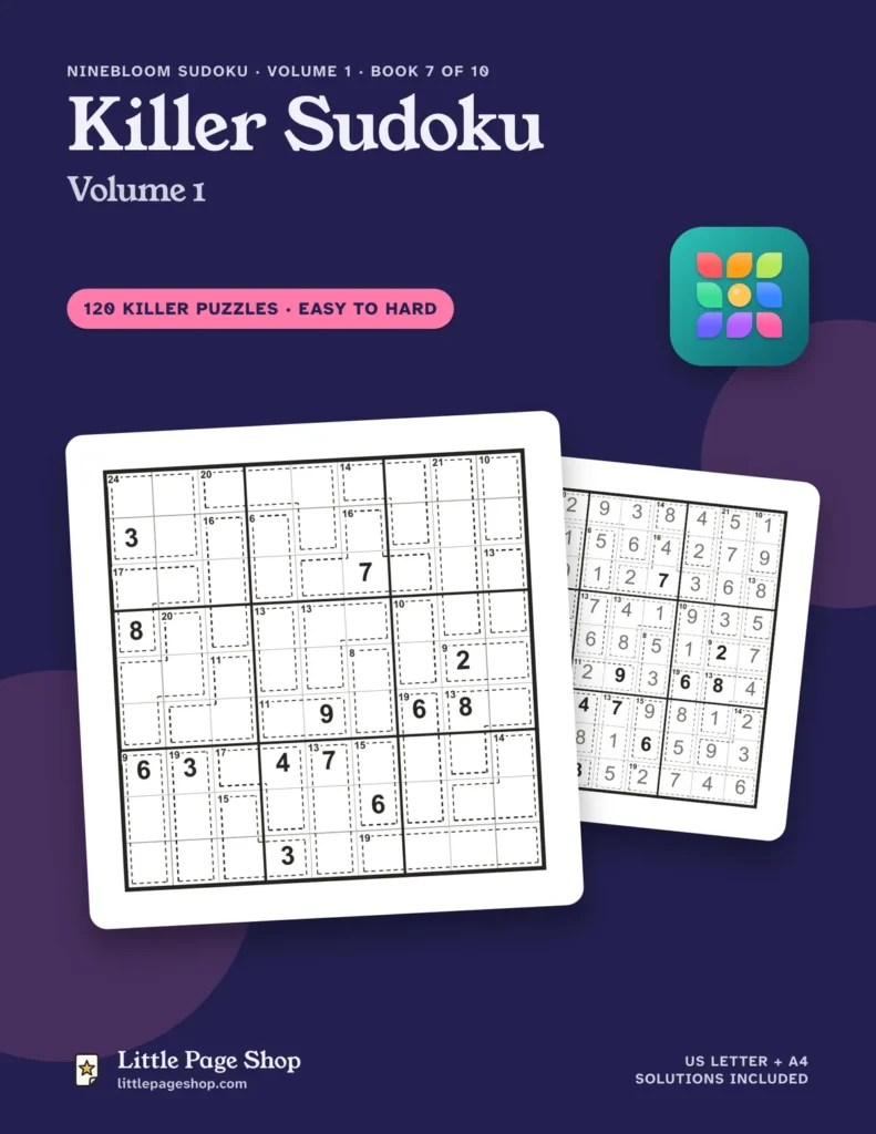 Killer Sudoku, Volume 1 — cover