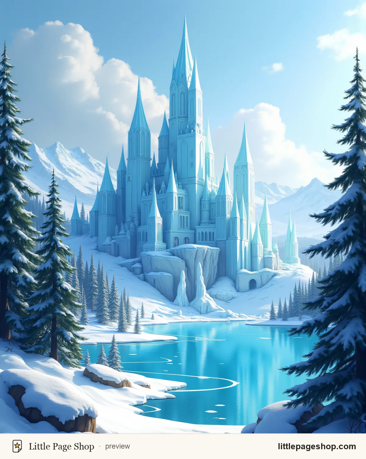 The Winter Wilds — color reference guide sample