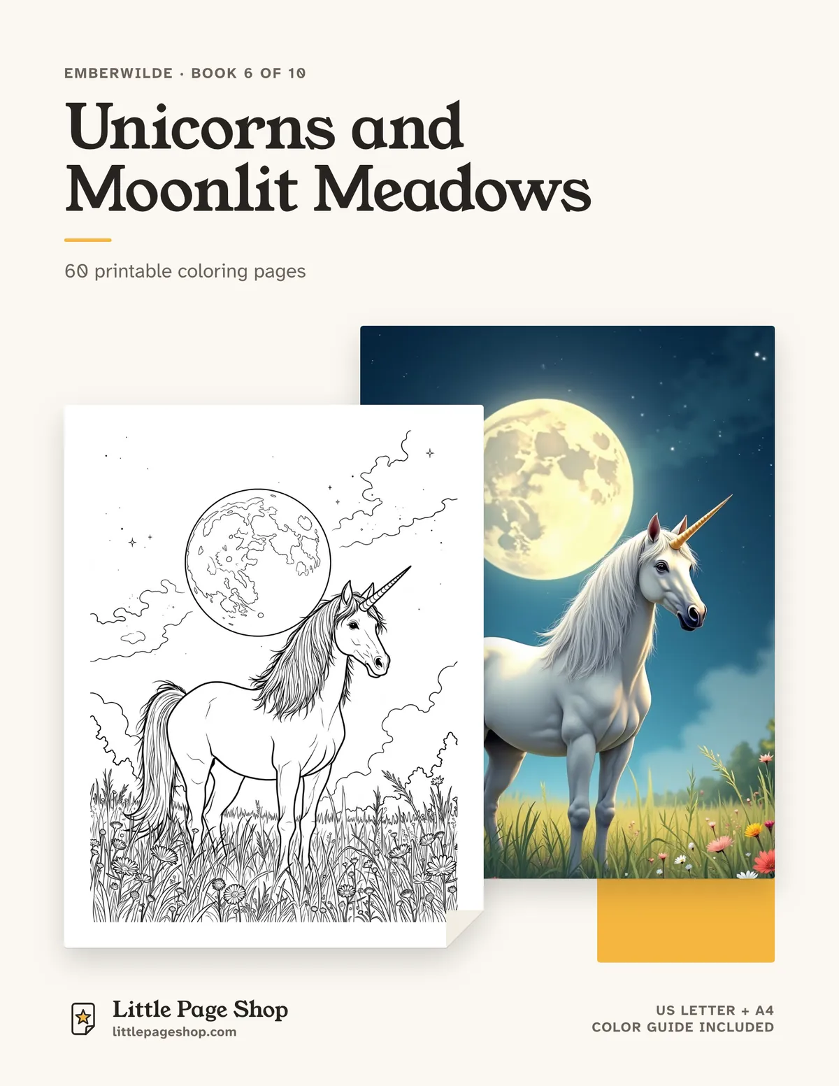 Unicorns and Moonlit Meadows — cover